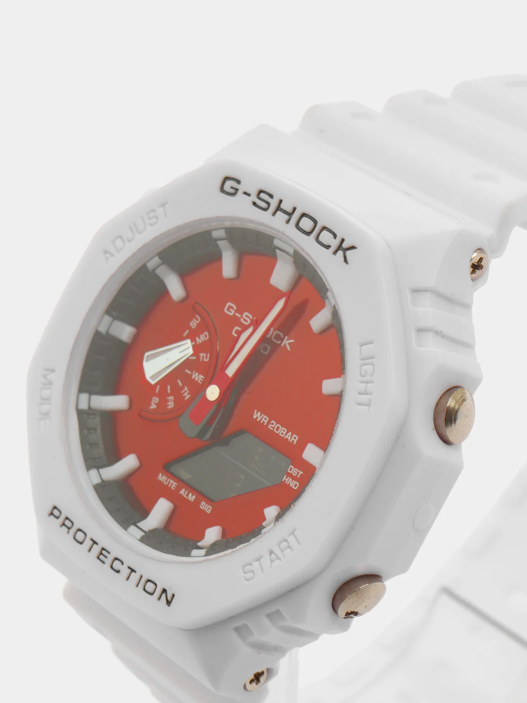 Красный наручные военные часы G-Shock, электронные, мужские