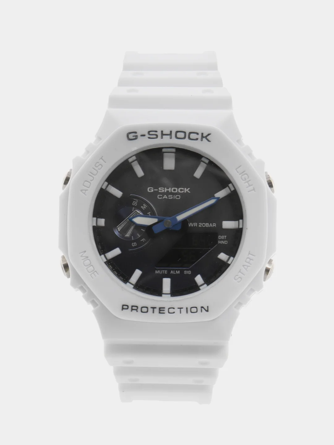 Лазурный наручные военные часы G-Shock, электронные, мужские