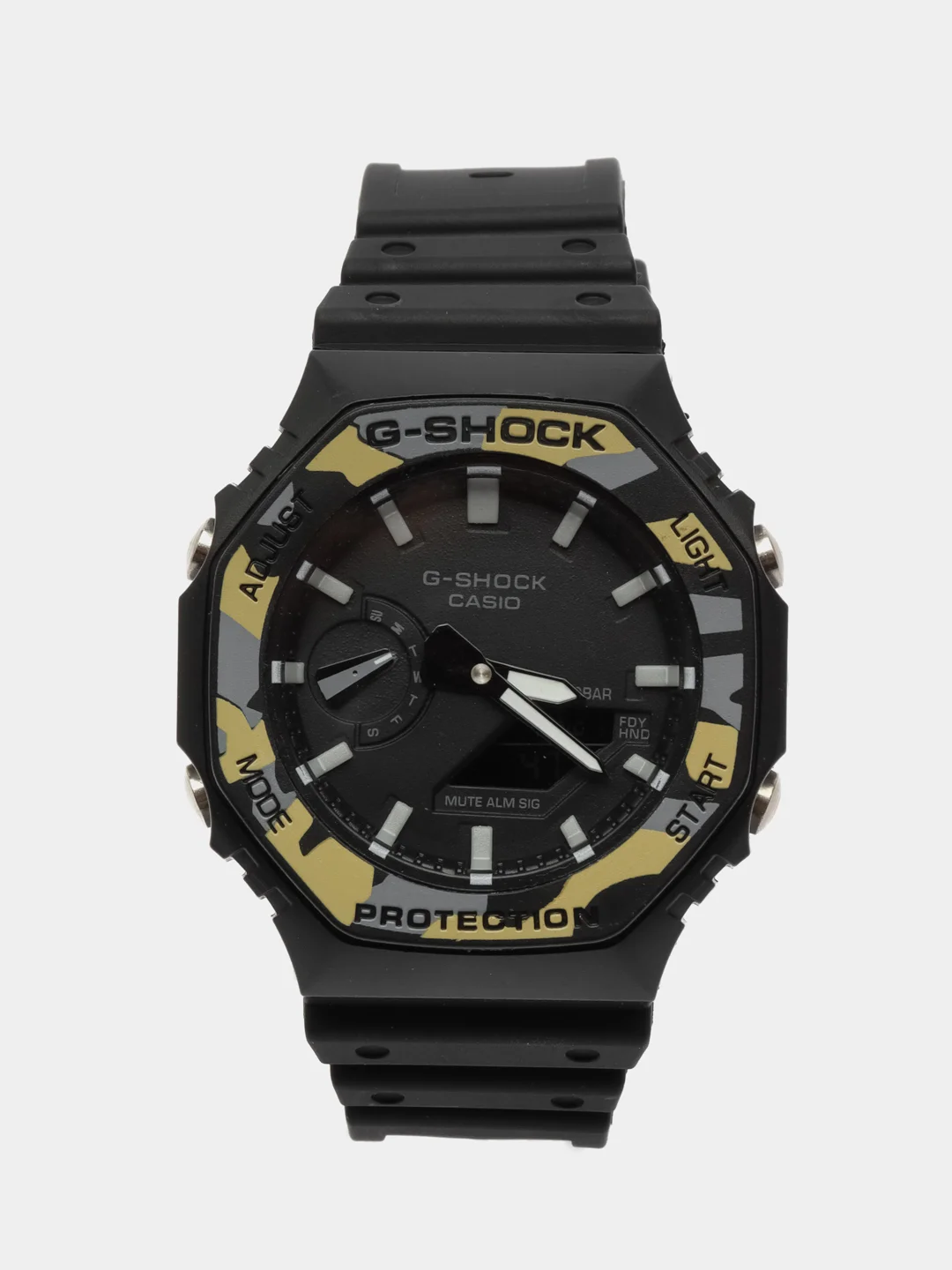 Лимонный наручные военные часы G-Shock, электронные, мужские
