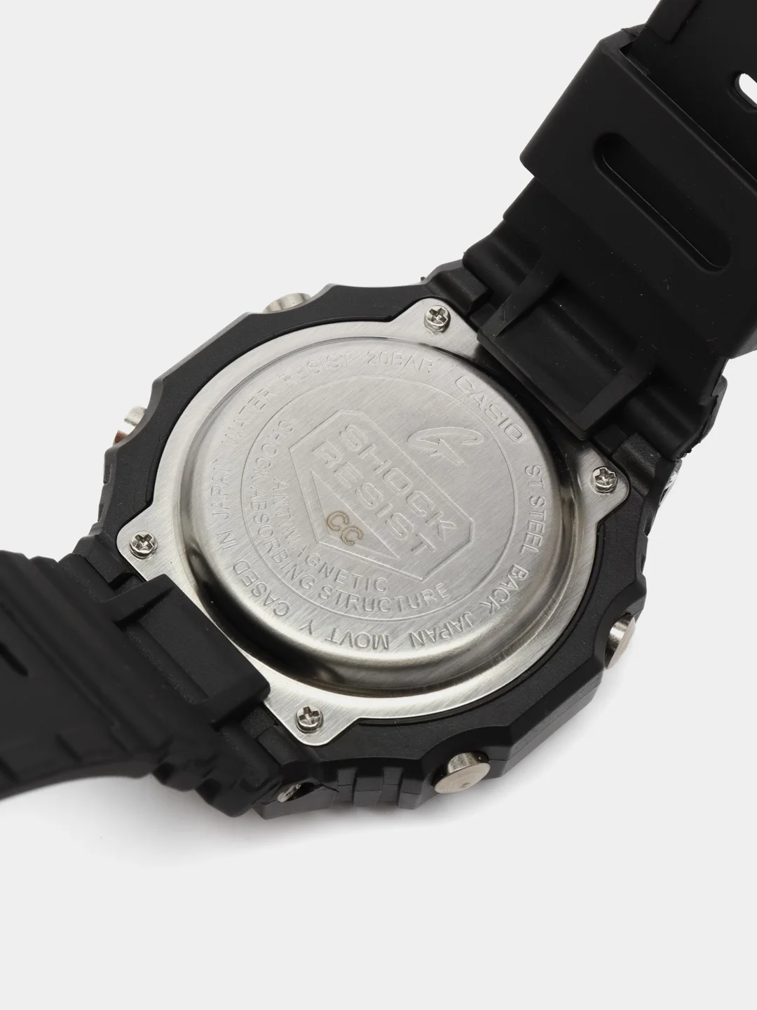 Серый металлик наручные военные часы G-Shock, электронные, мужские