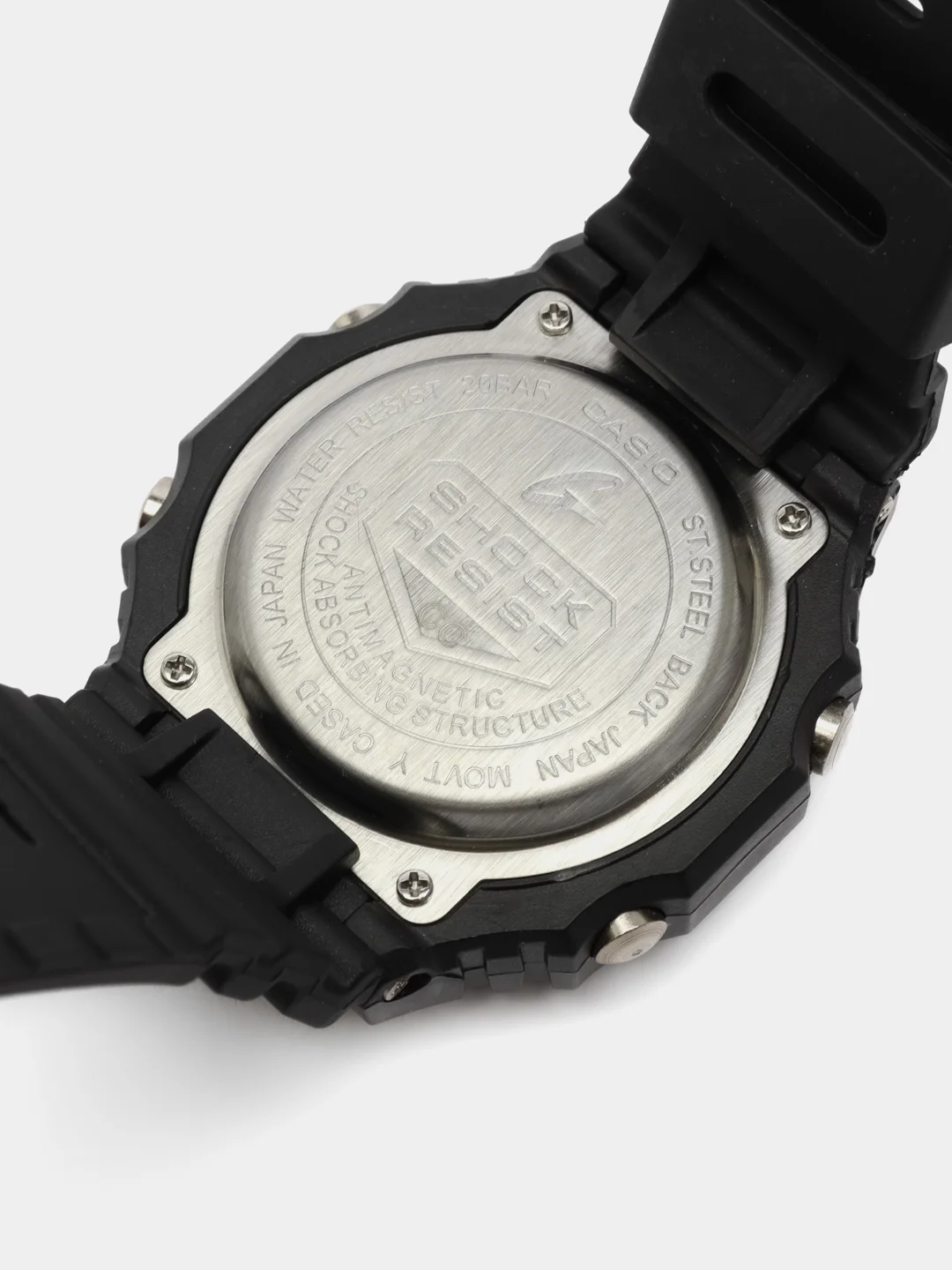 Синий меланж наручные военные часы G-Shock, электронные, мужские