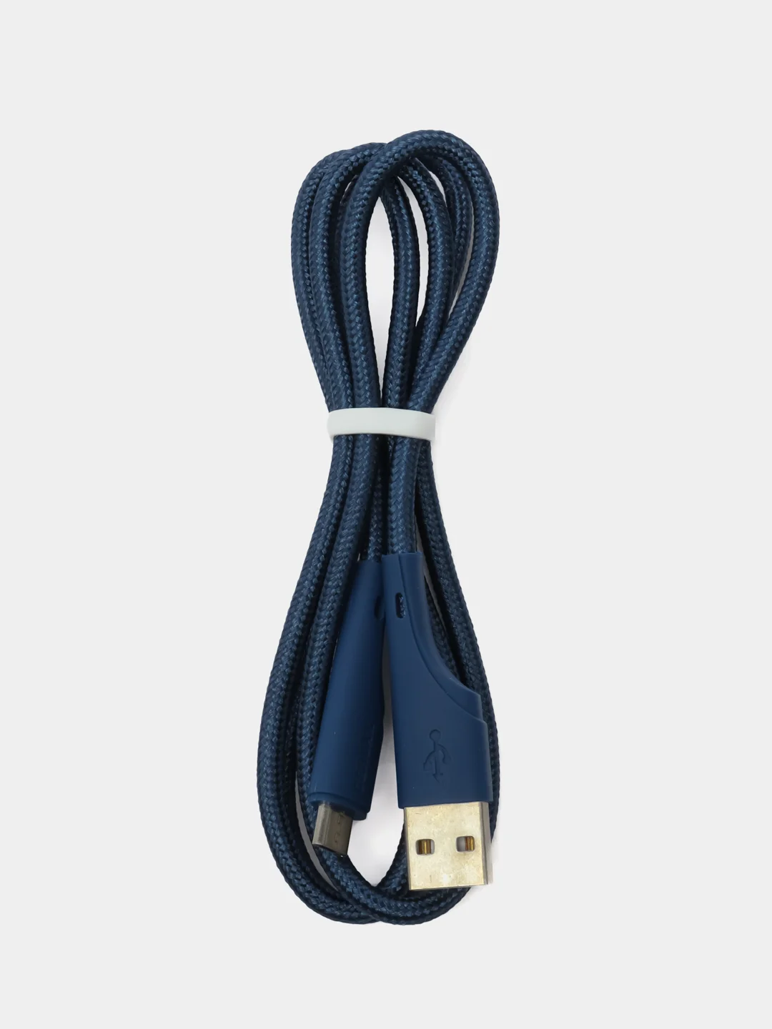 Синий кабель зарядный для быстрой зарядки, плетеный 6А, TypеС/MicroUSB/Lightning, для Андроид