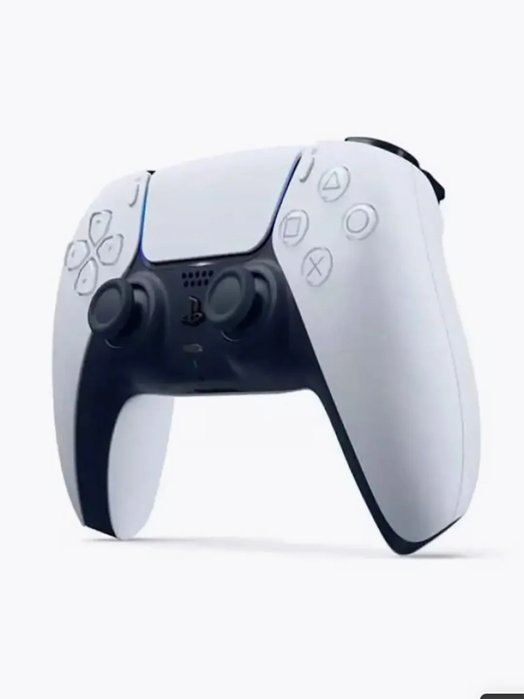 Белый геймпад для Sony Playstation 4 беспроводной в корпусе Dualsense от PS5