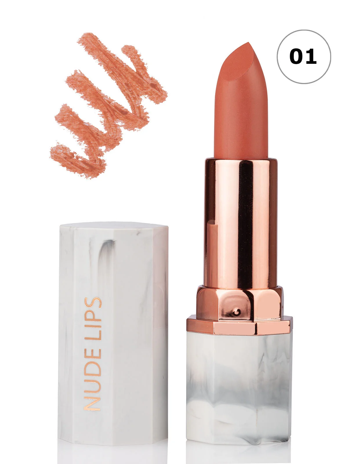 Медный матовая губная помада NUDE LIPS