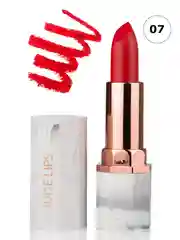 Алый матовая губная помада NUDE LIPS