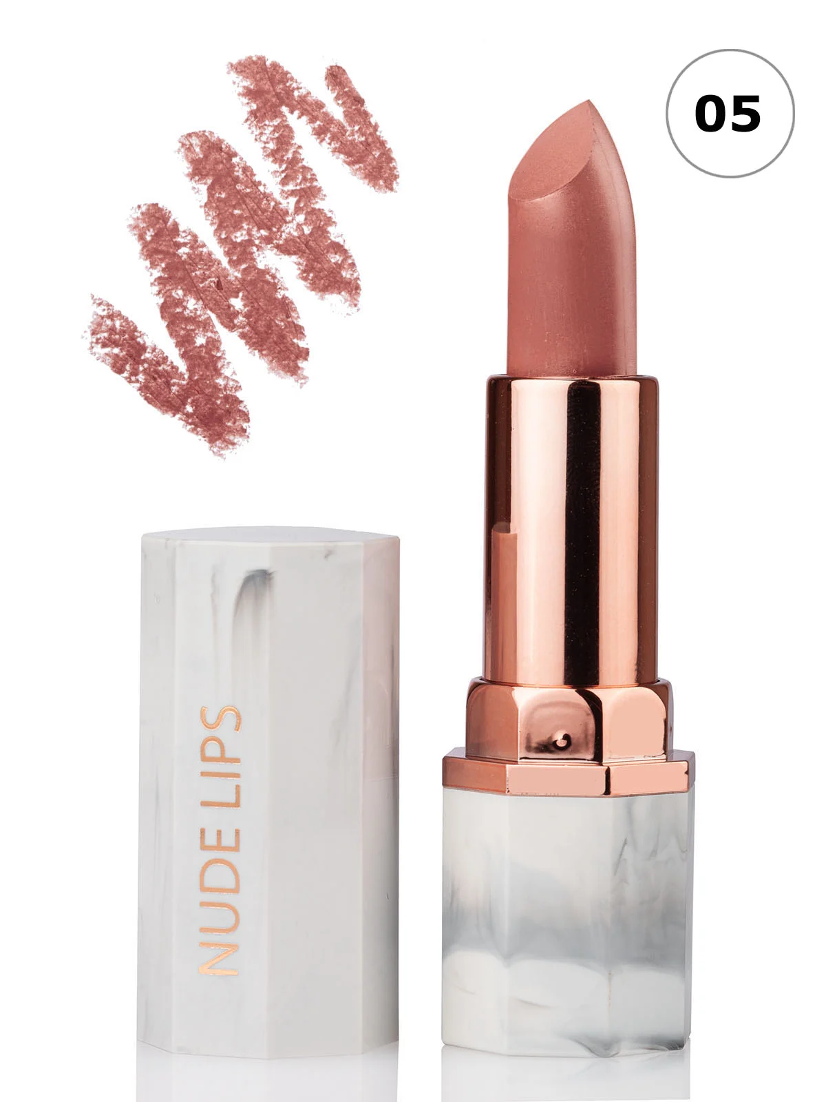 Тёмно-бордовый матовая губная помада NUDE LIPS