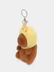 Желтый мягкий брелок для рюкзака и ключей "Капибара"