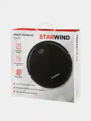 Пылесос-робот Starwind SRV3950, 18 Вт, черный