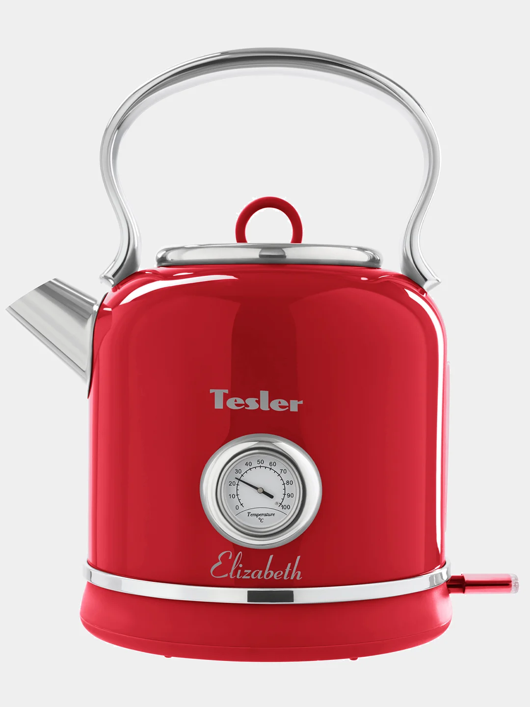 Красный чайник электрический TESLER KT-1745