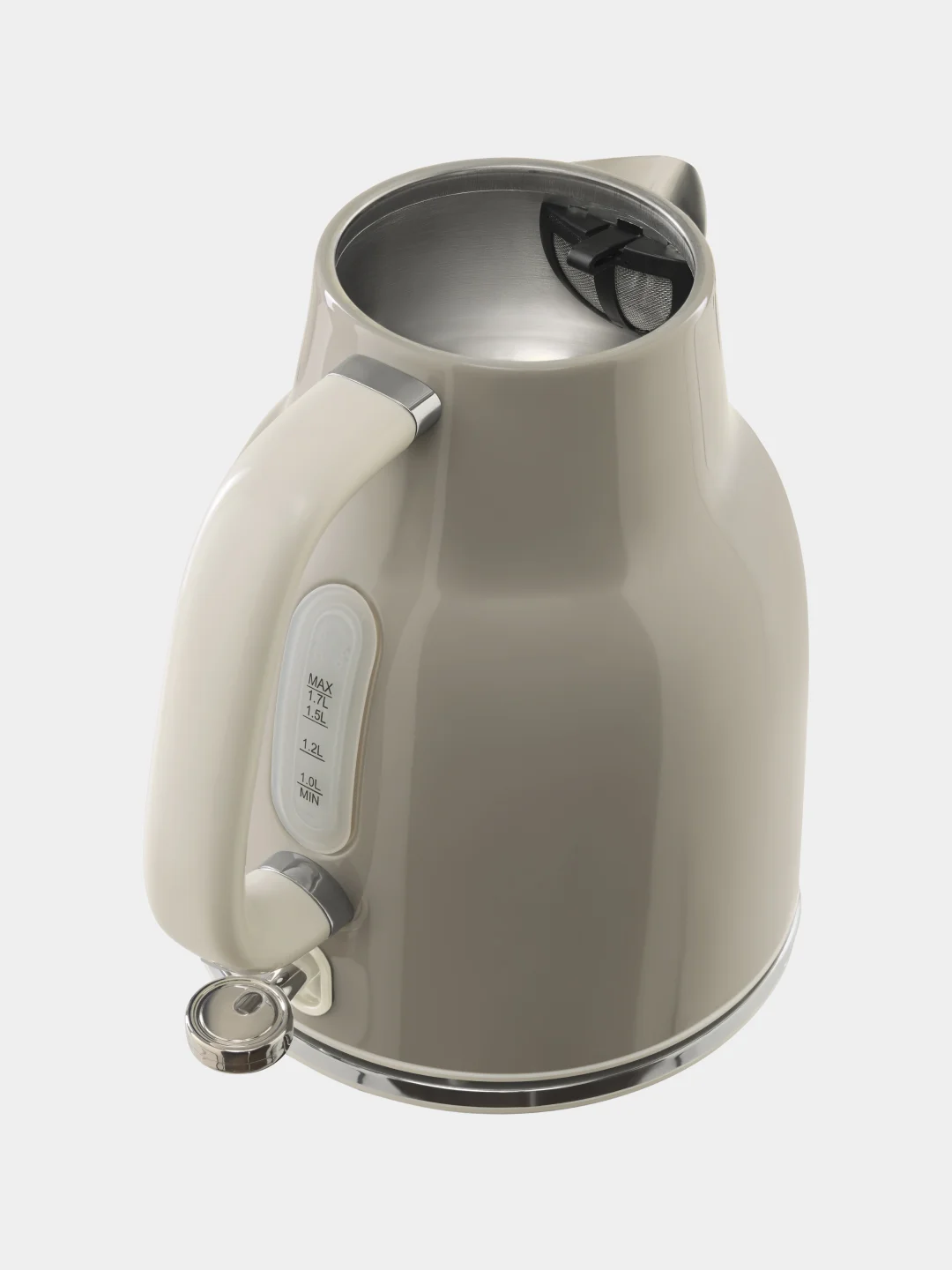 Бежевый меланж чайник электрический TESLER KT-1760