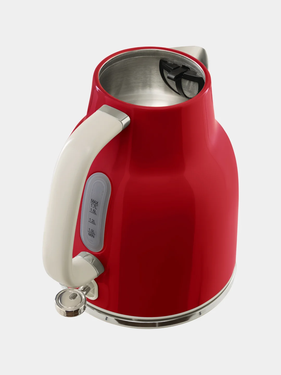 Красный чайник электрический TESLER KT-1760
