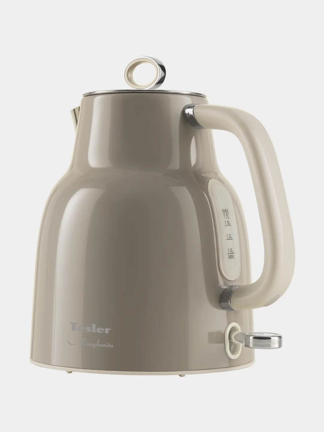 Бежевый меланж чайник электрический TESLER KT-1760