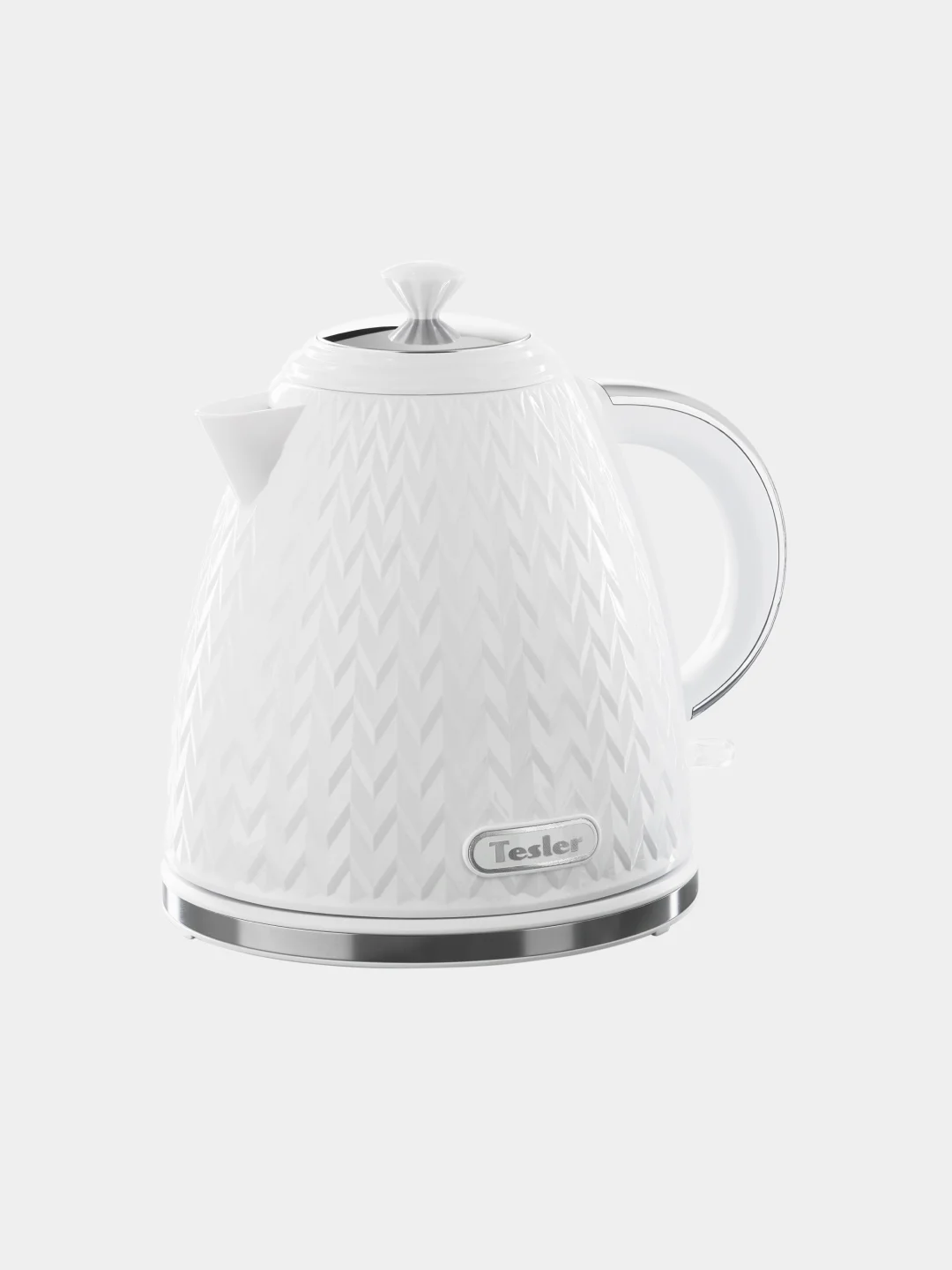 Белый чайник электрический TESLER KT-1704