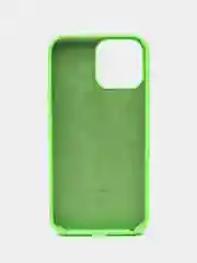 Лайм чехол силиконовый Silicone Case iPhone 13 / 13 Pro / 13 Pro Max, закрытый низ