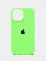 Лайм чехол силиконовый Silicone Case iPhone 13 / 13 Pro / 13 Pro Max, закрытый низ