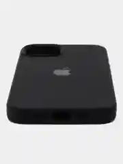 Черный чехол силиконовый Silicone Case iPhone 13 / 13 Pro / 13 Pro Max, закрытый низ
