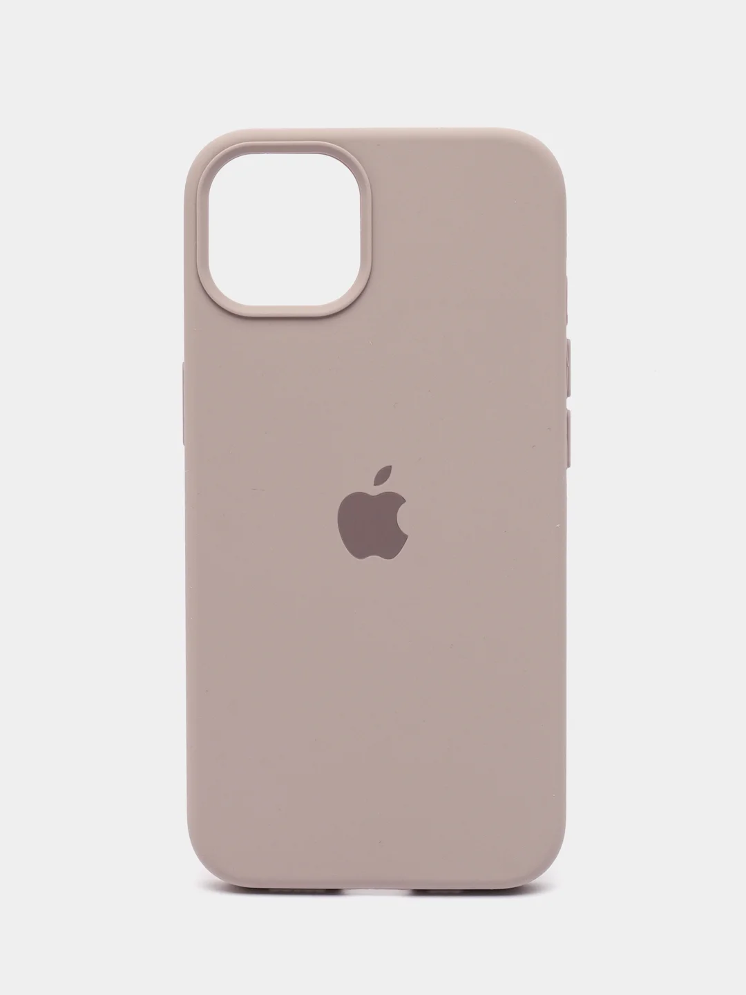 Бежевый меланж чехол силиконовый Silicone Case iPhone 13 / 13 Pro / 13 Pro Max, закрытый низ