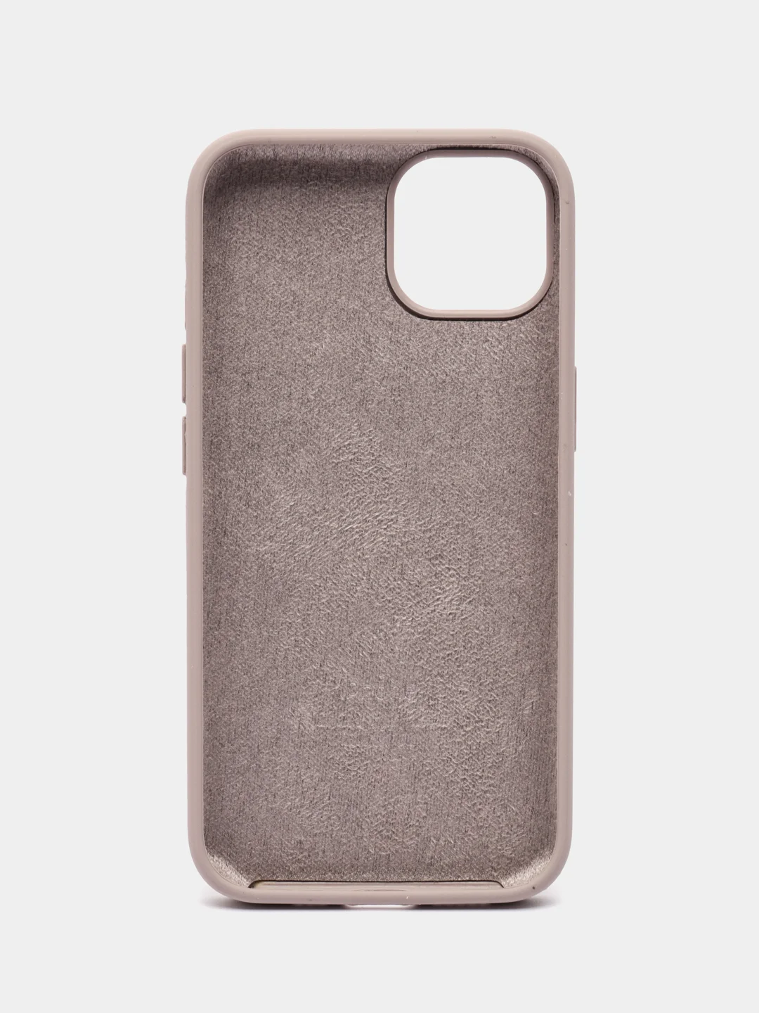 Бежевый меланж чехол силиконовый Silicone Case iPhone 13 / 13 Pro / 13 Pro Max, закрытый низ