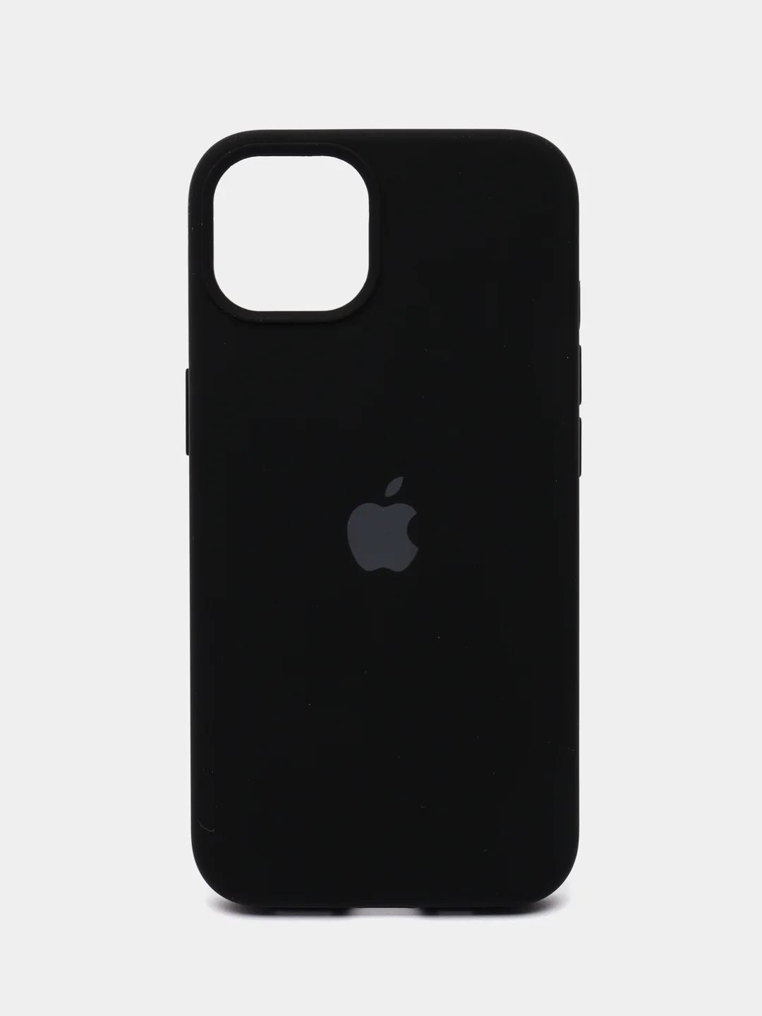 Черный чехол силиконовый Silicone Case iPhone 13 / 13 Pro / 13 Pro Max, закрытый низ