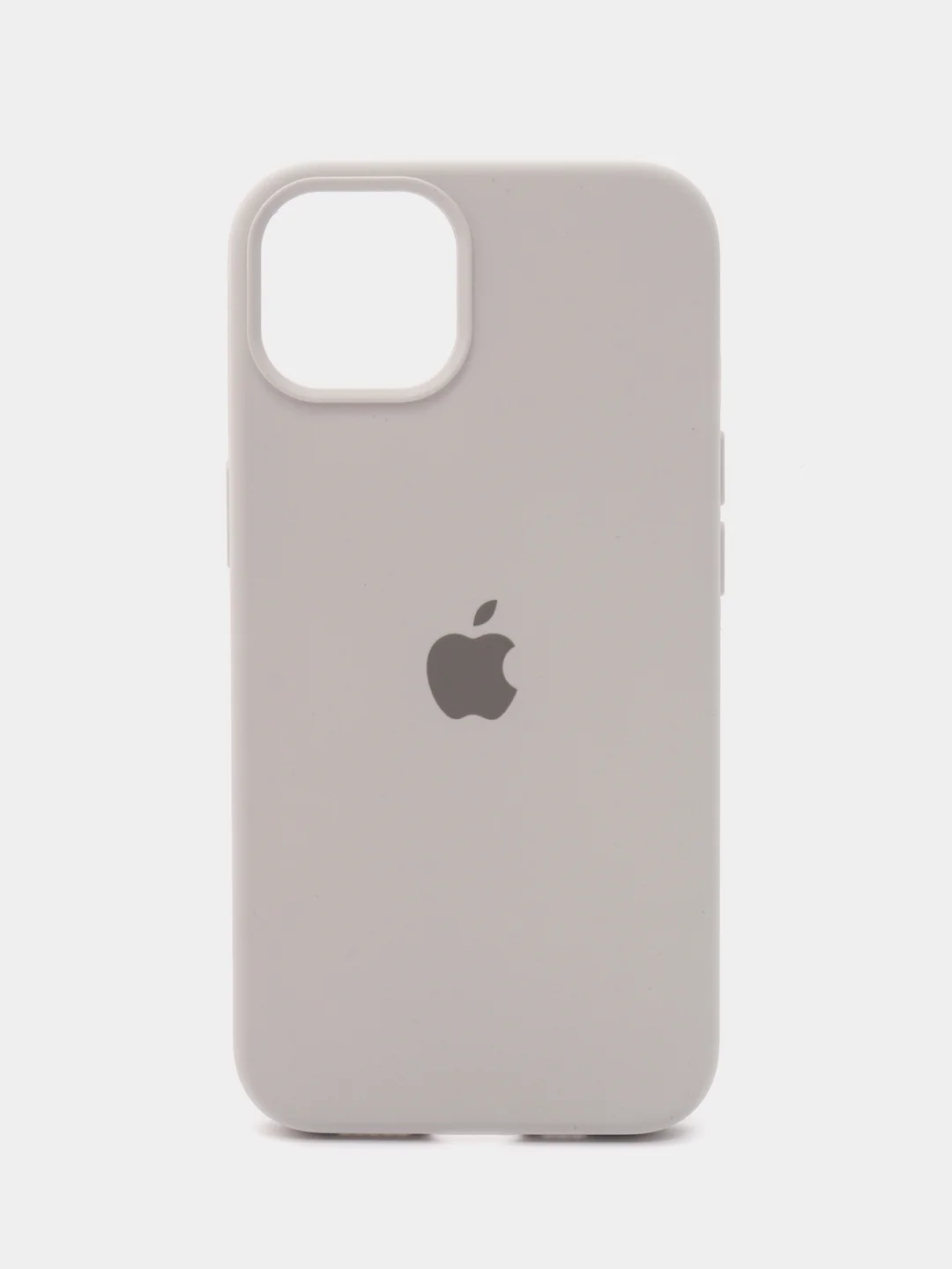 Белый чехол силиконовый Silicone Case iPhone 13 / 13 Pro / 13 Pro Max, закрытый низ