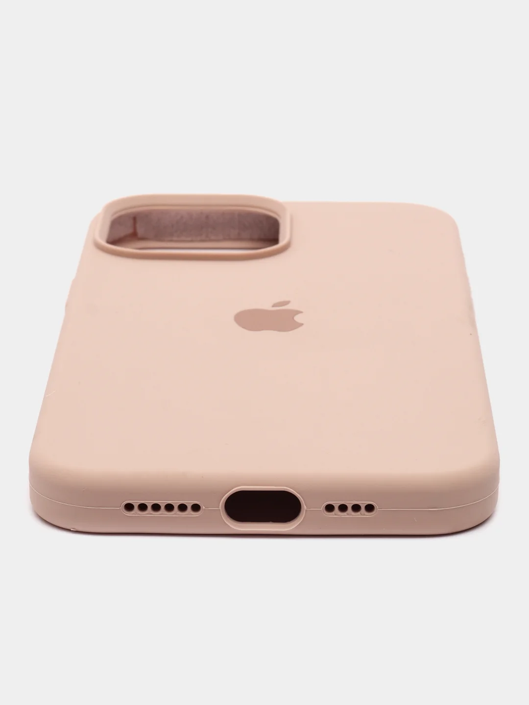 Песочный хаки чехол силиконовый Silicone Case iPhone 13 / 13 Pro / 13 Pro Max, закрытый низ