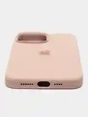 Песочный хаки чехол силиконовый Silicone Case iPhone 13 / 13 Pro / 13 Pro Max, закрытый низ