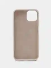 Белый чехол силиконовый Silicone Case iPhone 13 / 13 Pro / 13 Pro Max, закрытый низ