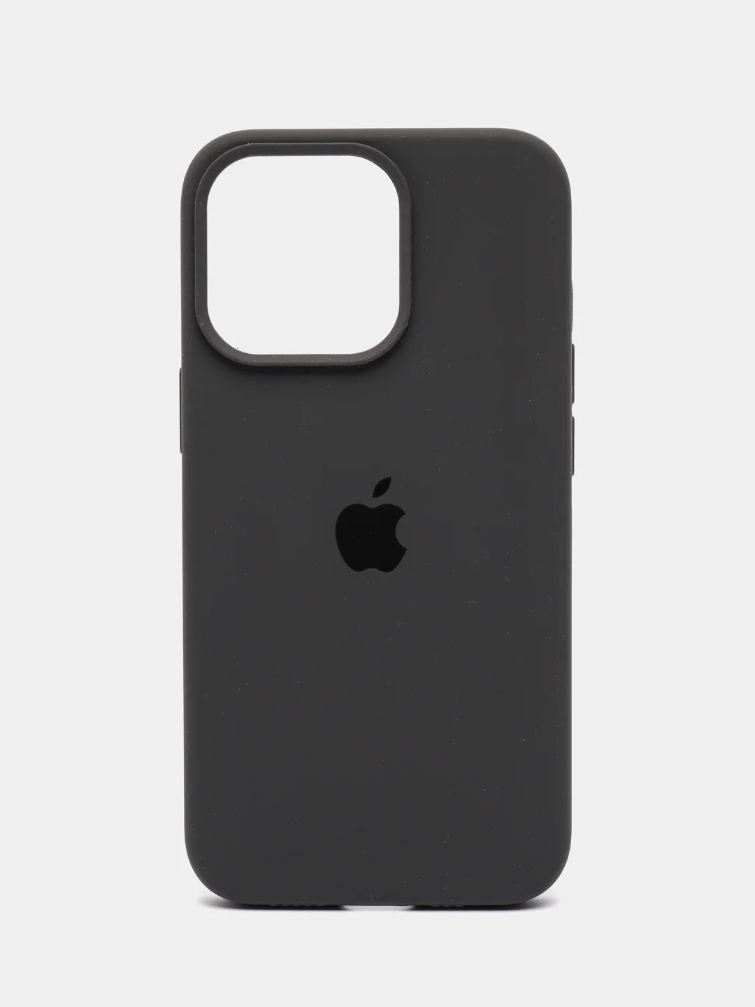 Тёмно-серый чехол силиконовый Silicone Case iPhone 13 / 13 Pro / 13 Pro Max, закрытый низ