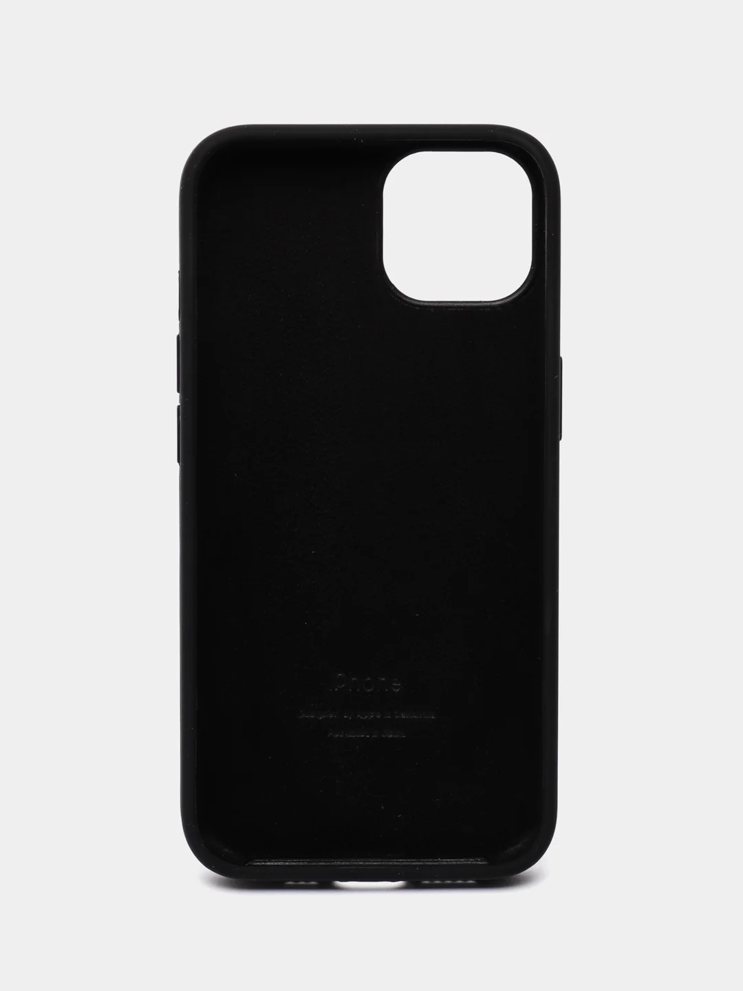 Черный чехол силиконовый Silicone Case iPhone 13 / 13 Pro / 13 Pro Max, закрытый низ