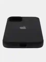 Черный чехол силиконовый Silicone Case iPhone 13 / 13 Pro / 13 Pro Max, закрытый низ