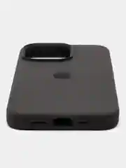 Тёмно-серый чехол силиконовый Silicone Case iPhone 13 / 13 Pro / 13 Pro Max, закрытый низ