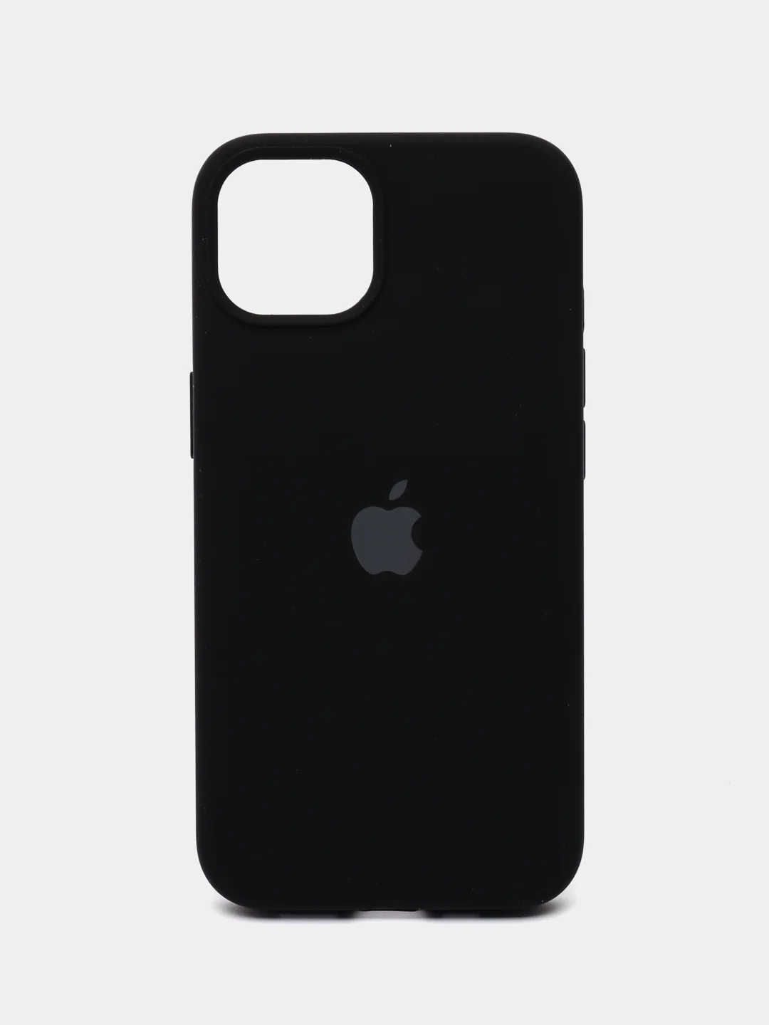 Черный чехол силиконовый Silicone Case iPhone 13 / 13 Pro / 13 Pro Max, закрытый низ