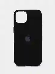 Черный чехол силиконовый Silicone Case iPhone 13 / 13 Pro / 13 Pro Max, закрытый низ