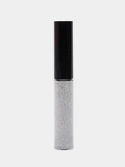 Глиттер подводка лайнер для глаз HOLO SILVER