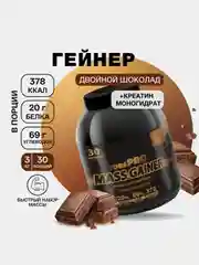 Гейнер «MASS GAINER» c высоким содержанием белка Иван-поле Банка, 3 кг