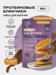 Протеиновая смесь с кондитерской глазурью для приготовления блинов, Иван-поле, Дой-пак, 400 г