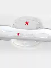 Защитные накладки для дверных ручек автомобиля силиконовые с логотипом