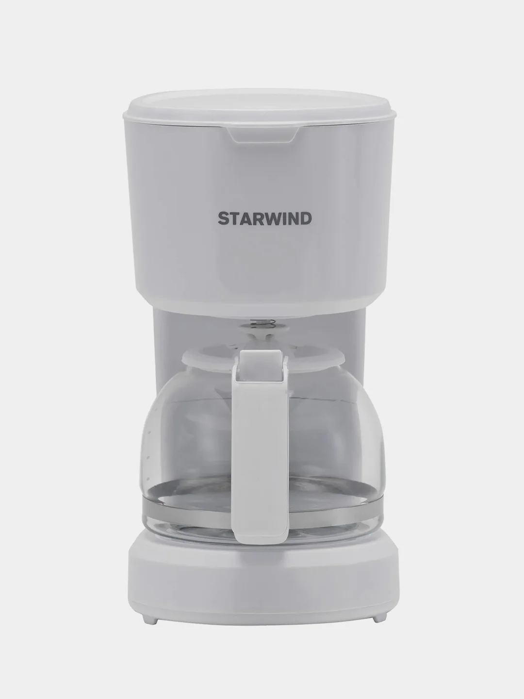 Кофеварка капельная Starwind STD0611, белая, 600 Вт