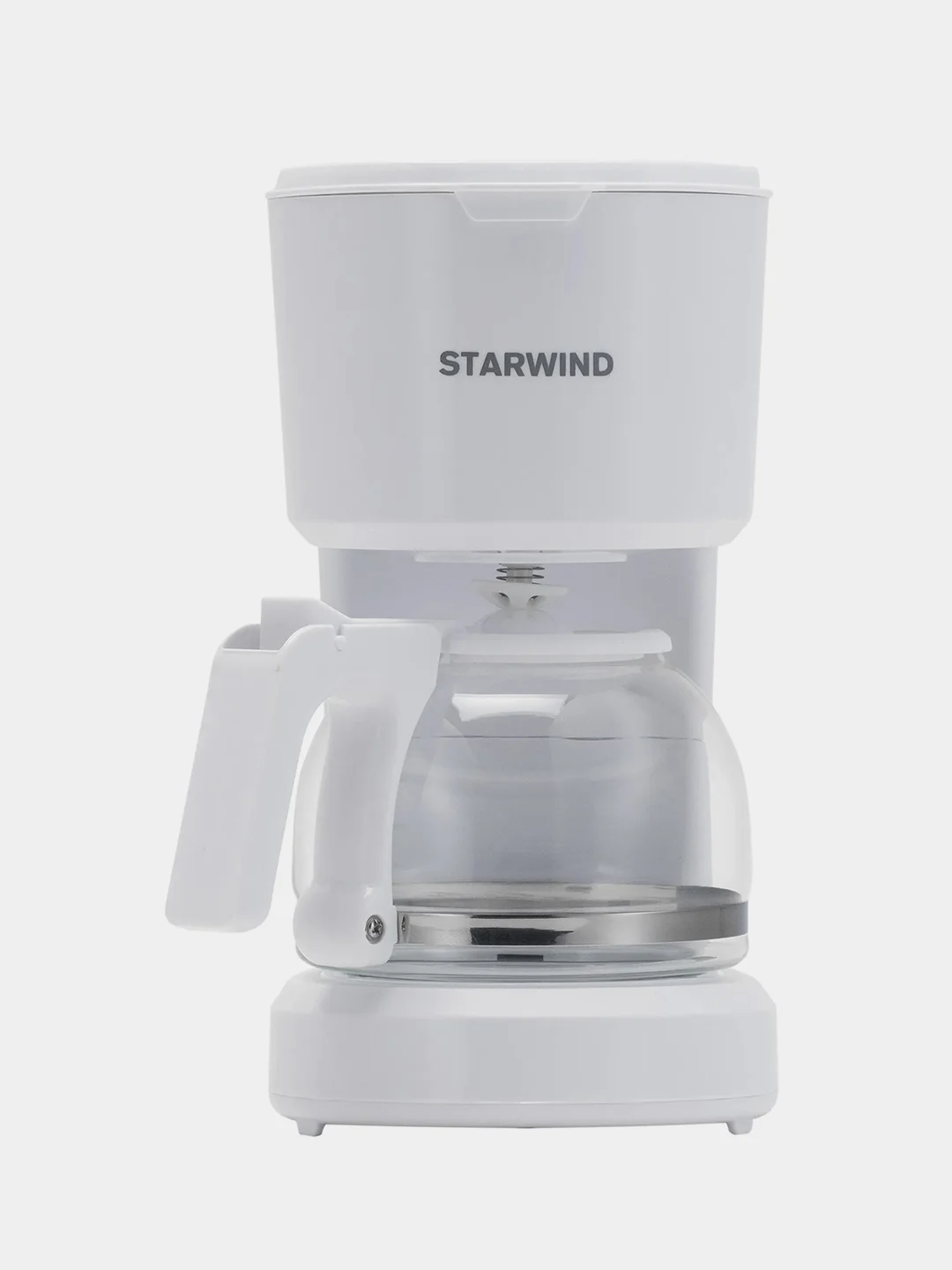 Кофеварка капельная Starwind STD0611, белая, 600 Вт