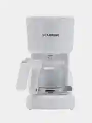 Кофеварка капельная Starwind STD0611, белая, 600 Вт
