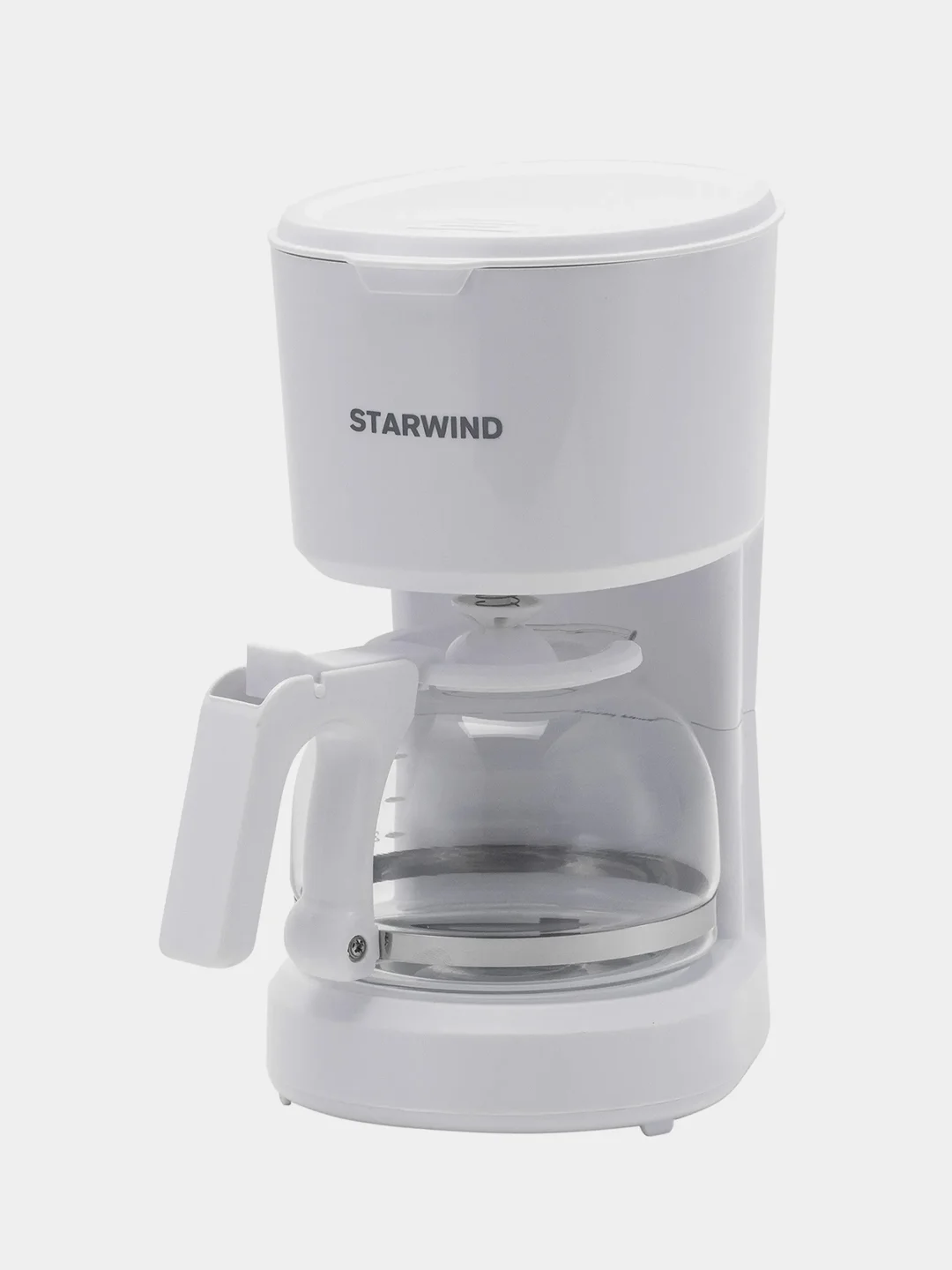 Кофеварка капельная Starwind STD0611, белая, 600 Вт