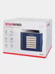 Сушка для фруктов и овощей Starwind SFD6430, 6 поддонов, 400 Вт, синяя