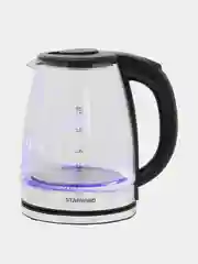 Чайник электрический Starwind SKG2050, корпус из стекла, 1.8 л, 1800 Вт