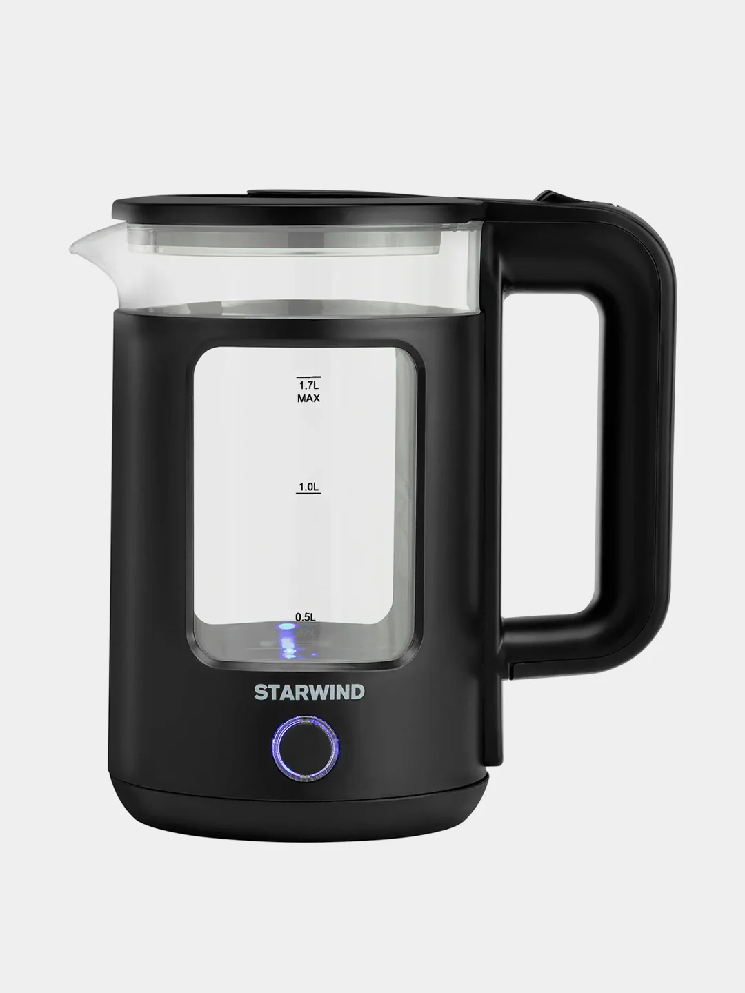 Чайник Starwind SKG1053, 1.7л, 1800Вт, черный