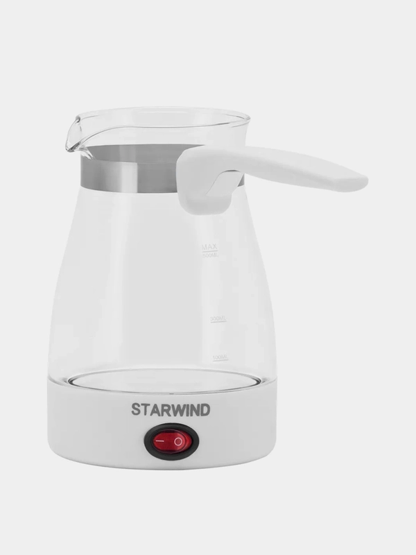 Электрическая турка Starwind STG6050, 600 Вт, белая