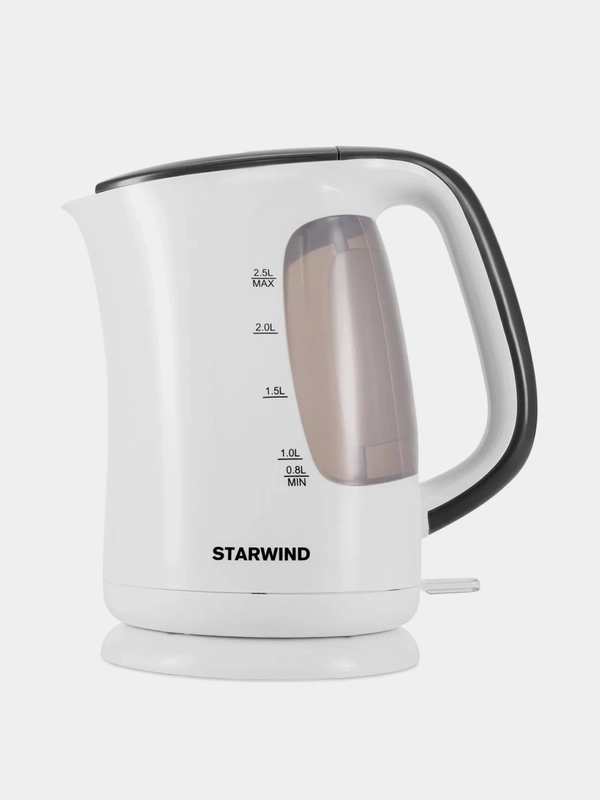 Чайник Starwind SKG3025, пластик, 2,5 л, 2200 Вт