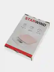 Весы кухонные электронные Starwind SSK2157, максимальный вес 2 кг, розовые