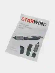 Фен-щетка Starwind SHP7811, 1000 Вт, коричневая