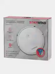 Пылесос-робот Starwind SRV4575, 15 Вт, белый