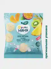 Мини-хлебцы ФрутоНяня, рисовые, мультифрукт, 30г